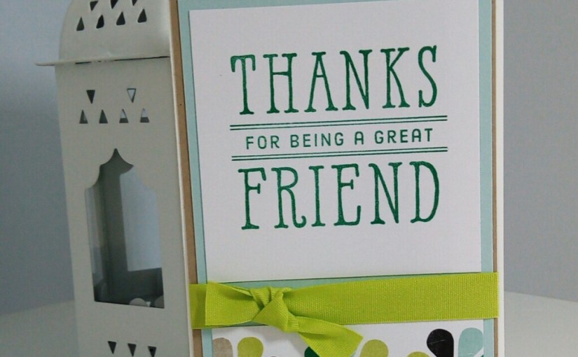 Memories and More Series:&nbsp;Thanks