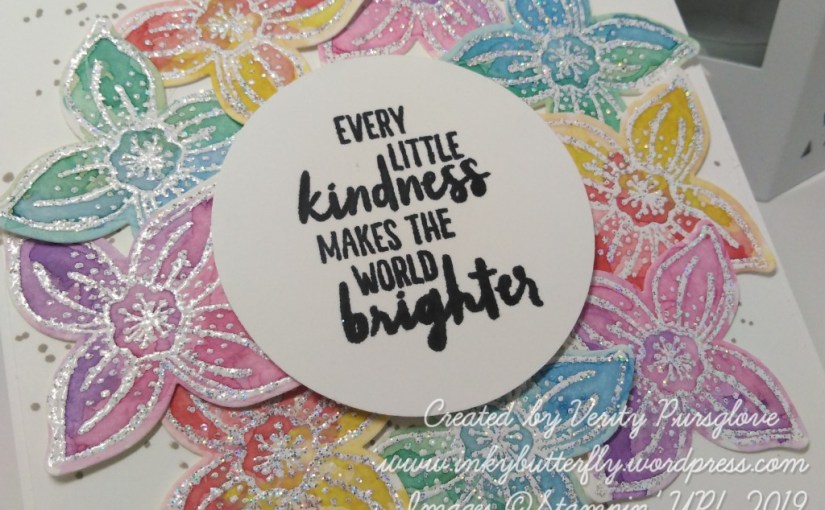 Watercoloured Shimmer Petals