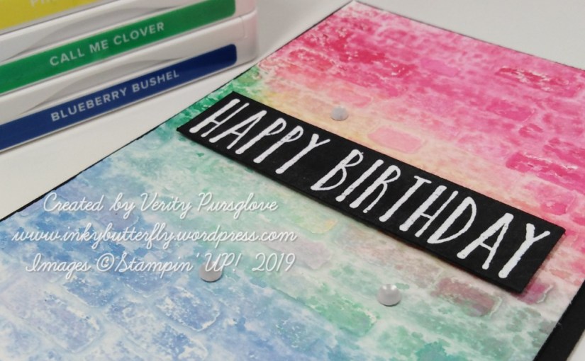 Watercoloured Bricks and&nbsp;Mortar