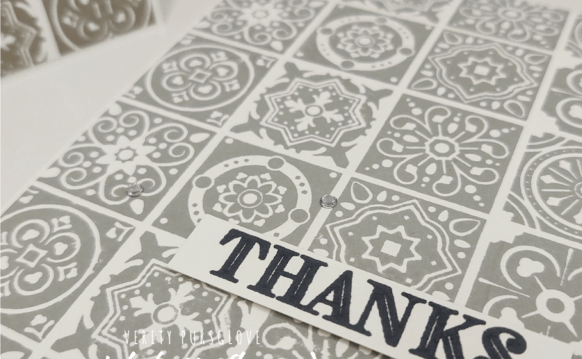 Tiled Background with the&nbsp;Stamparatus