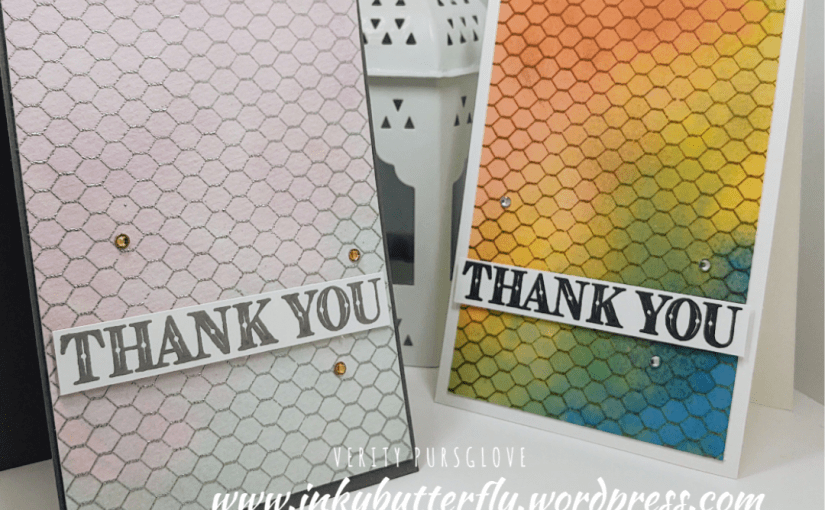 Watercolour Background with the All Wired Up stamp set from Stampin’&nbsp;Up!