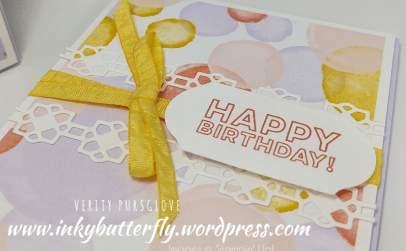 Birthday Card featuring the Many Mates Bundle from Stampin’&nbsp;Up!