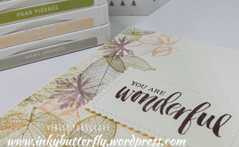 Autumnal One Sheet&nbsp;Wonder