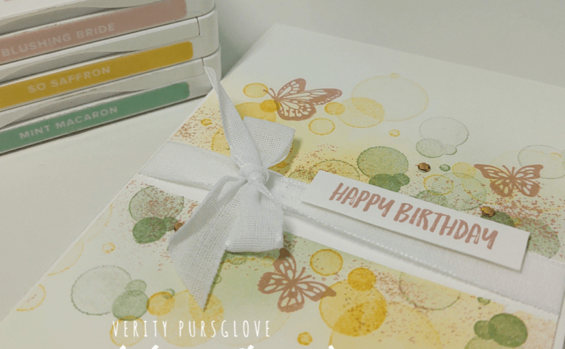 Birthday Card using the Beauty Abounds stamp&nbsp;set