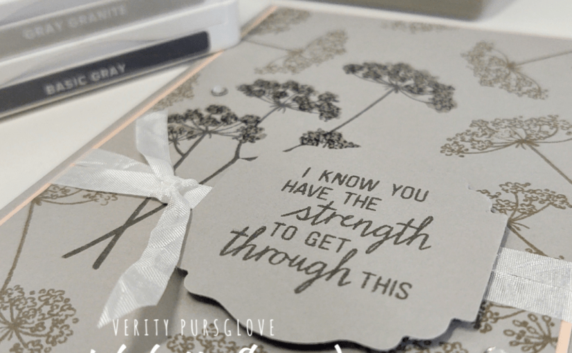 Tone on Tone Stamping with the Queen Anne’s Lace stamp&nbsp;set