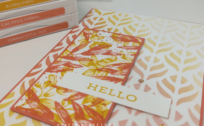 Autumnal Masked Background