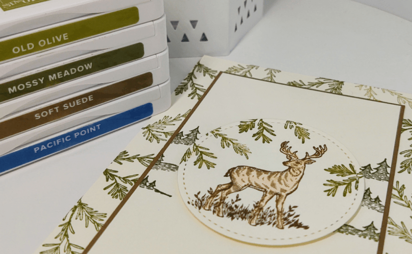 Masculine Birthday featuring the Rustic Retreat stamp&nbsp;set