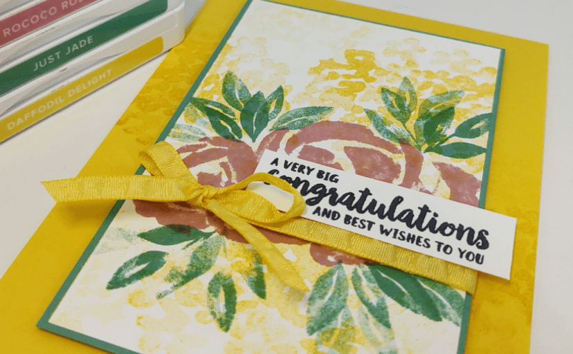 New Colour Combo with Beautiful Friendship stamp&nbsp;set