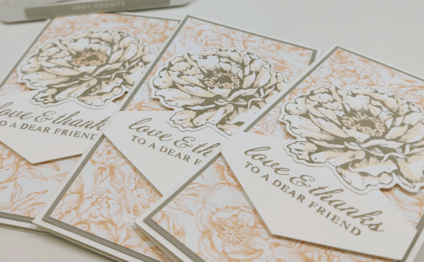 Mini Cards with the Peony Garden&nbsp;Suite