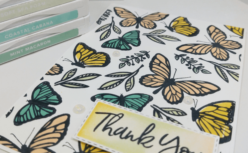 Fun with the Floating and Fluttering stamp&nbsp;set
