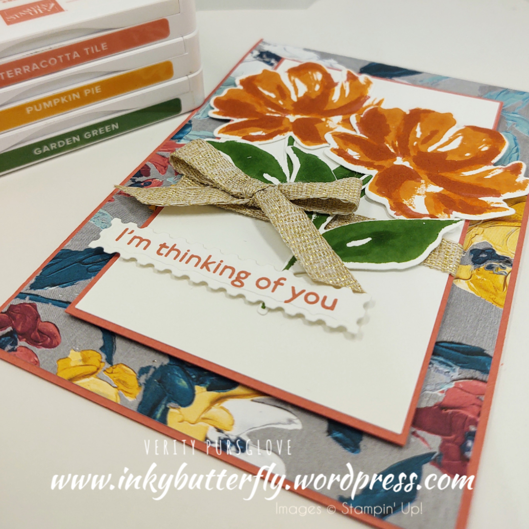 Thinking of You Card featuring the Fine Art Florals Suite – Stampin ...