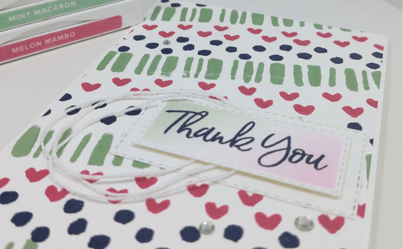 Simple Stampin’ with Borders and&nbsp;Backgrounds