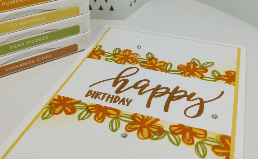 More Stampin’ with Pretty&nbsp;Perennials
