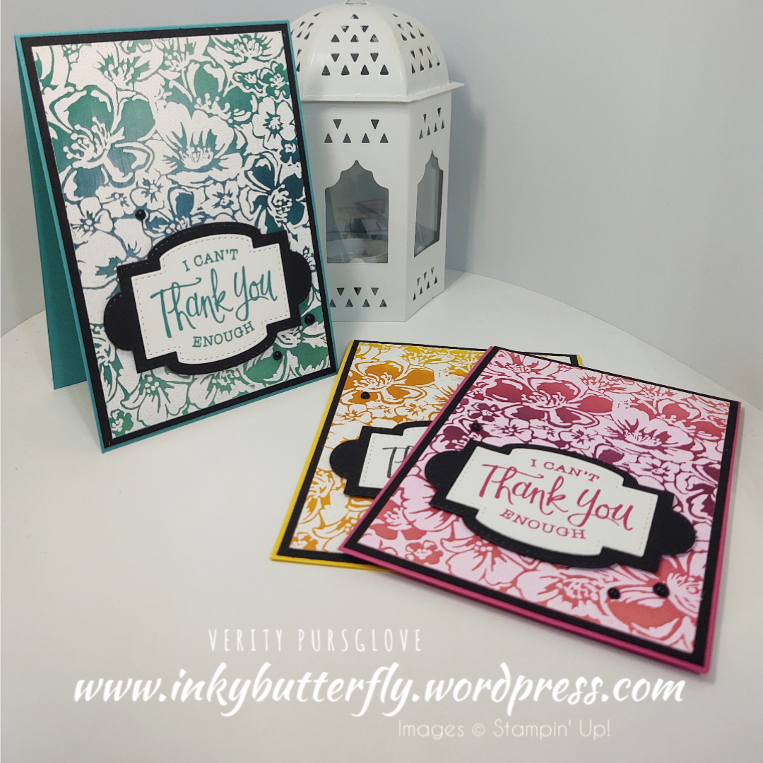 Using the Emboss Resist Technique with Background Stamps – Stampin ...
