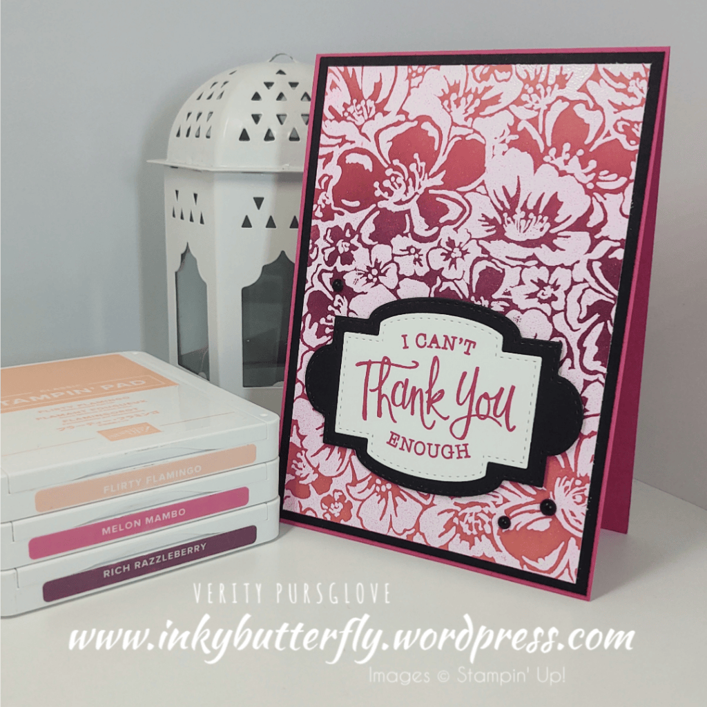 Using the Emboss Resist Technique with Background Stamps – Stampin ...