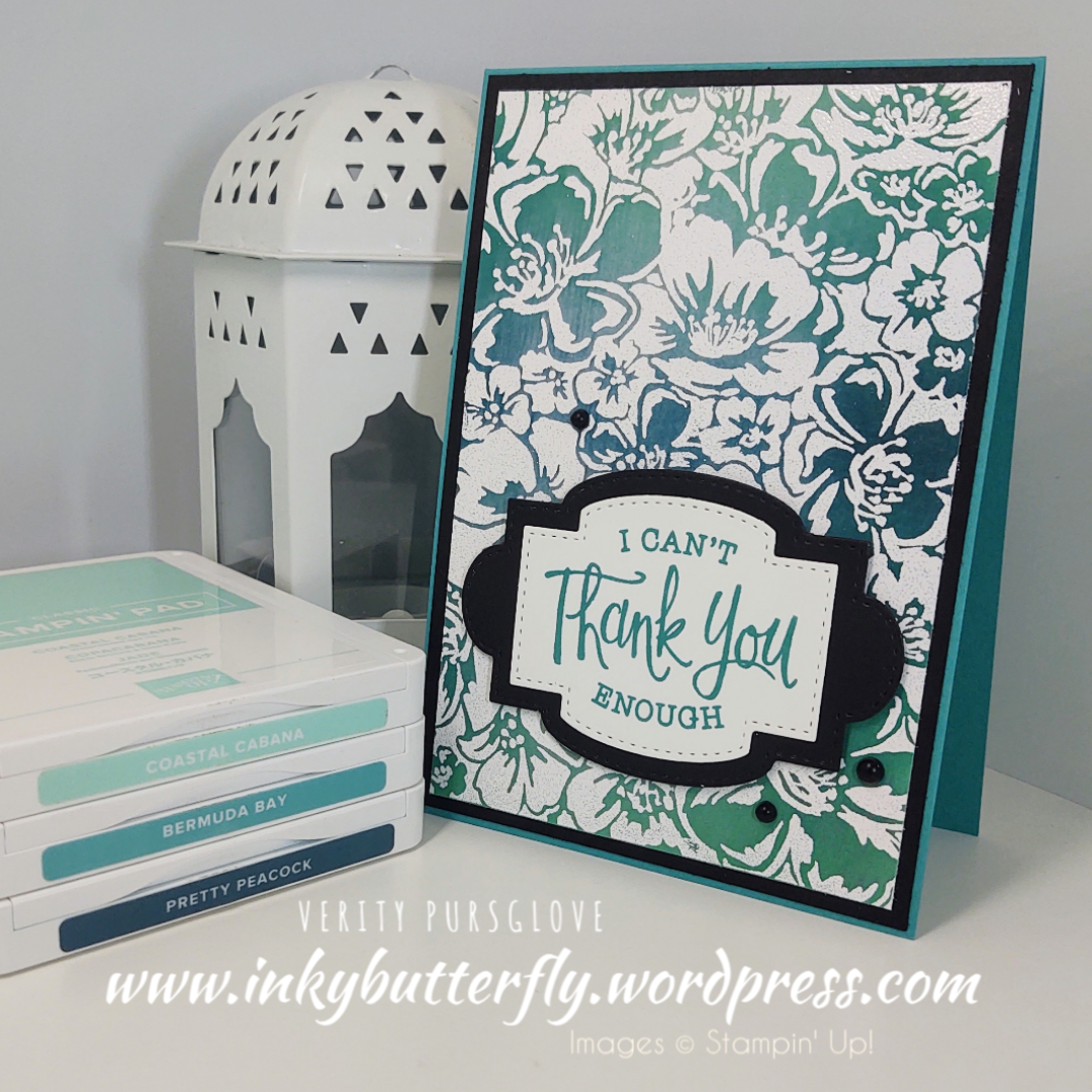 Using the Emboss Resist Technique with Background Stamps – Stampin ...
