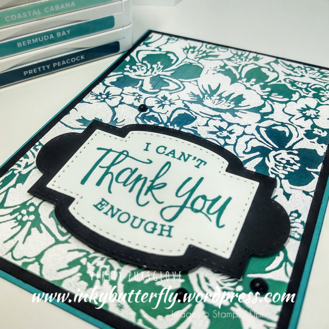 Using the Emboss Resist Technique with Background Stamps – Stampin ...