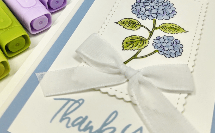 Clean and Simple Card with the Suite Sampler Stamp&nbsp;Set