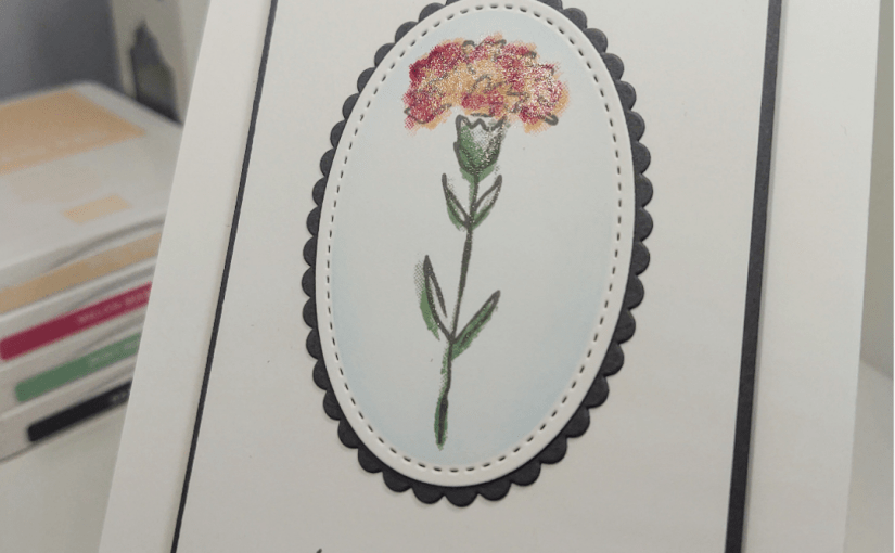 Clean and Simple Card featuring Inspiring&nbsp;Iris