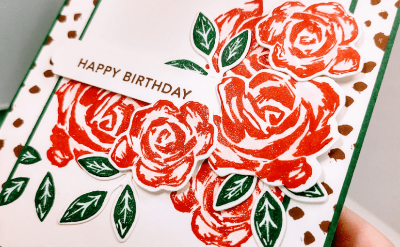 Monday Colour Challenge with Brushed&nbsp;Blooms