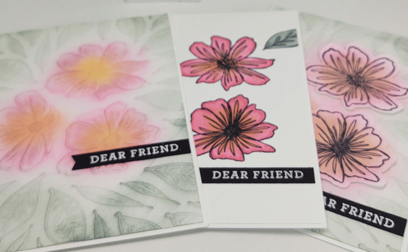 One Card, Three Ways with the Art in Bloom&nbsp;Bundle