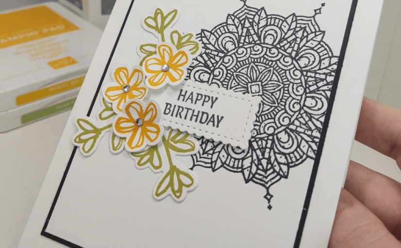 Treasured Medallions meets Pretty&nbsp;Perennials