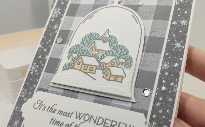 Winter Scene with the Classic Cloche Stamp&nbsp;Set