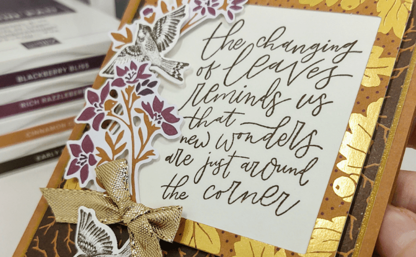 Cardmaking Ideas using the Blackberry Beauty&nbsp;Suite