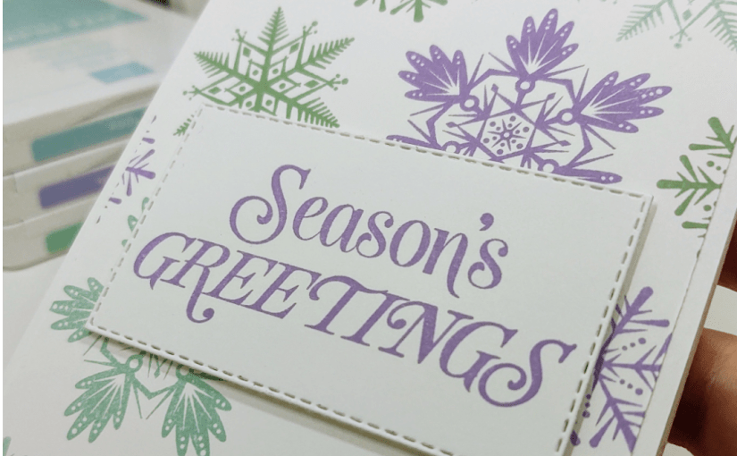 Simple Stamping with the Merry Snowflakes Stamp&nbsp;Set