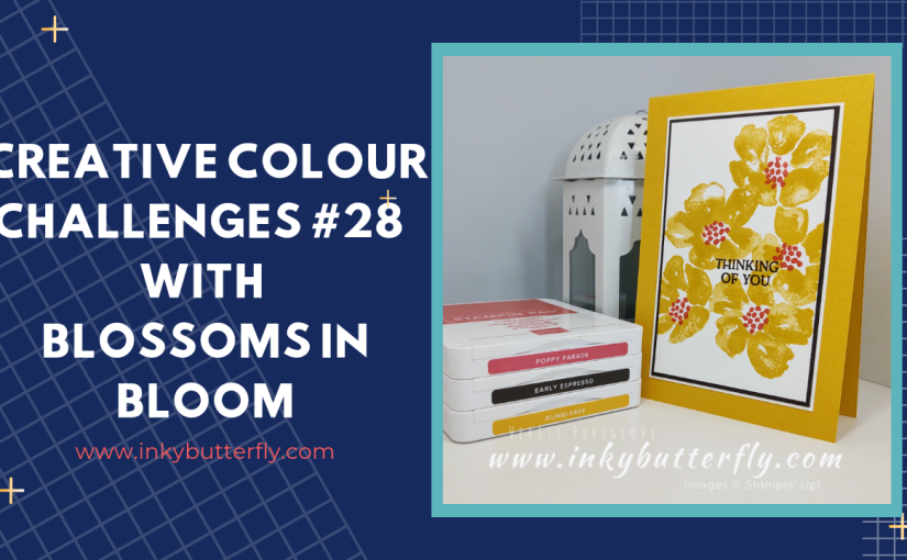 Creative Colour Challenge #28 with Blossoms in Bloom
