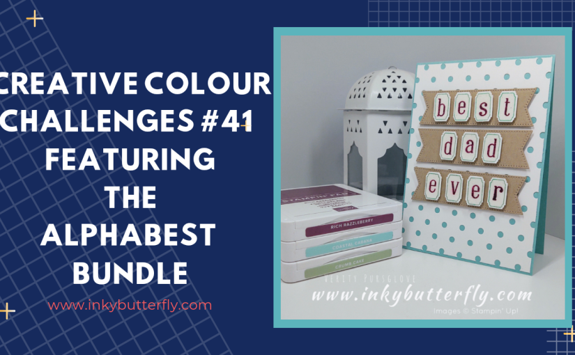 Creative Colour Challenges #41 with the Alphabest Bundle