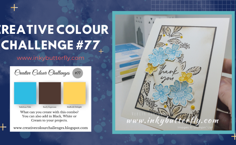 Creative Colour Challenge #77 with the Petal Park bundle