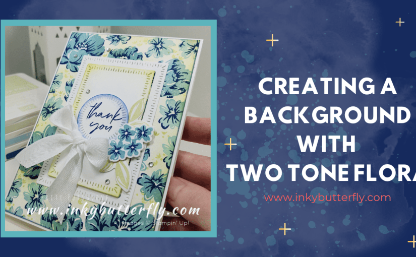 Creating a Background with Two Tone&nbsp;Flora