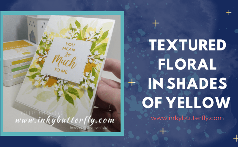 Textured Florals in Shades of&nbsp;Yellow