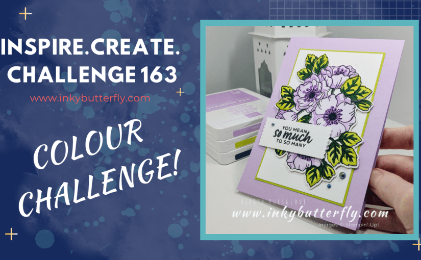 Inspire Create Challenge #163 – Colour&nbsp;Challenge!
