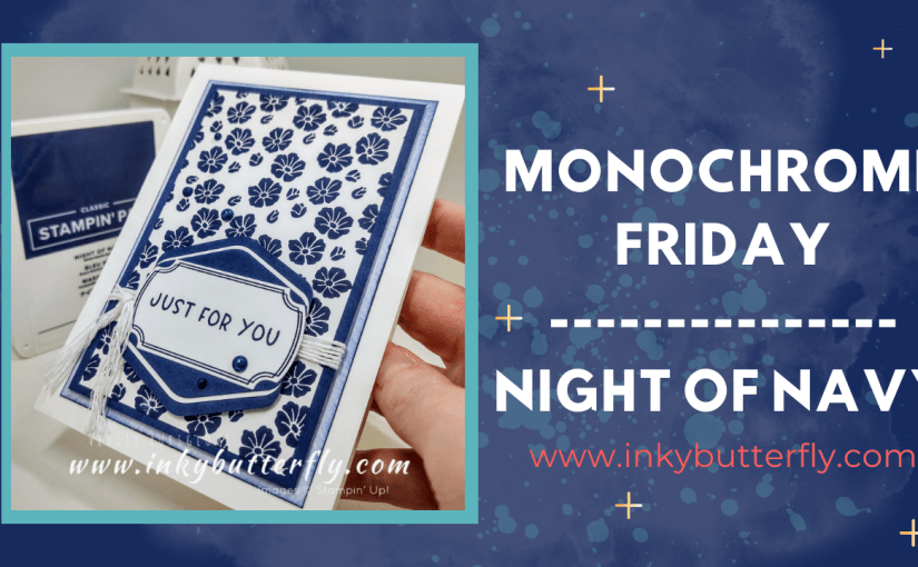 Monochrome Friday – Night of&nbsp;Navy!