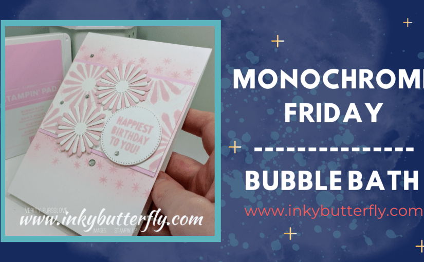 Monochrome Friday – Bubble&nbsp;Bath!