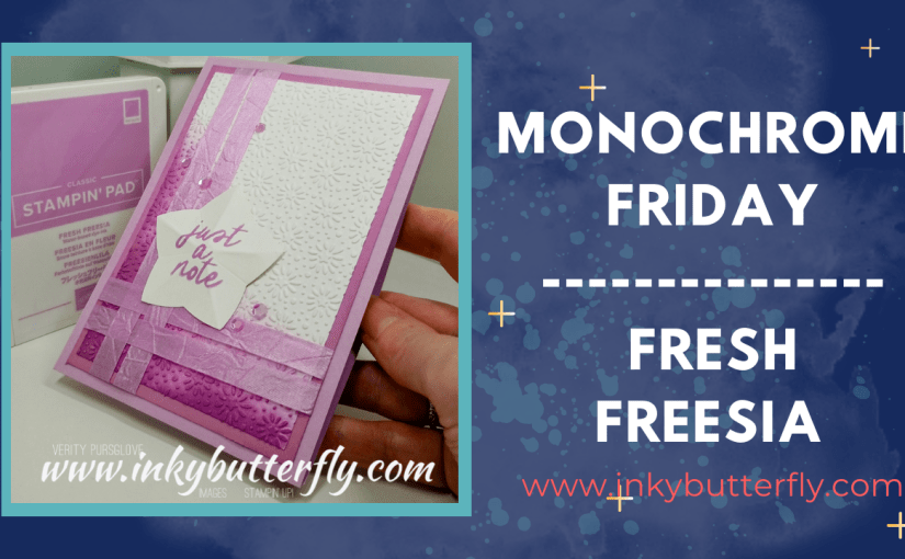 Monochrome Friday – Fresh&nbsp;Freesia