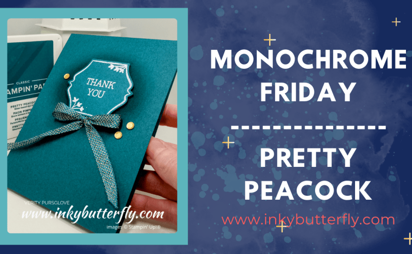 Monochrome Friday – Pretty&nbsp;Peacock!