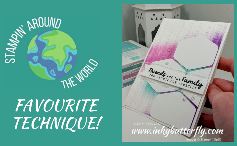 #Stampin Around the World Video Hop – March 2025 – Favourite&nbsp;Technique!