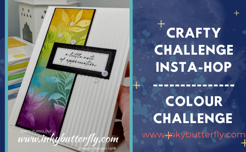 Crafty Challenge Insta-hop March 2025 – Colour&nbsp;Challenge!
