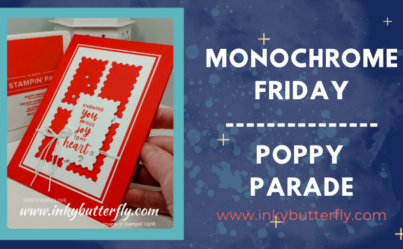 Monochrome Friday – Poppy&nbsp;Parade!