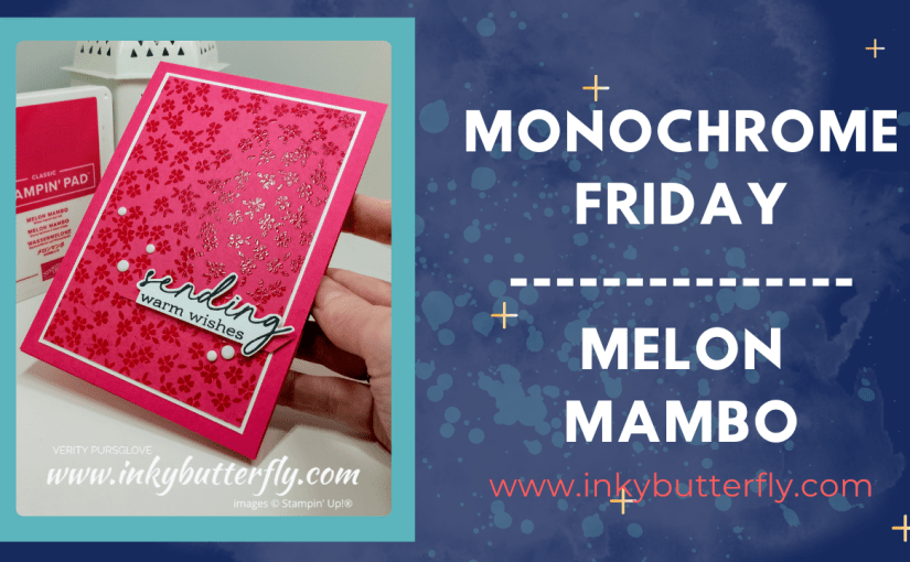 Monochrome Friday – Melon&nbsp;Mambo!
