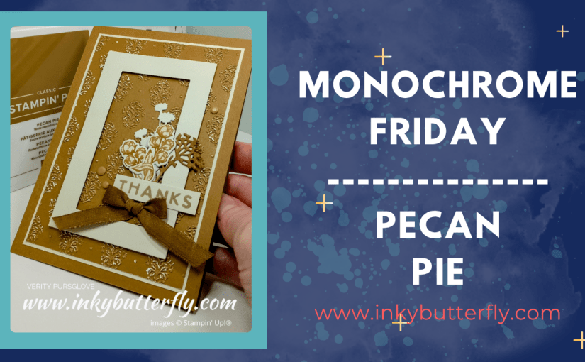 Monochrome Friday – Pecan&nbsp;Pie!