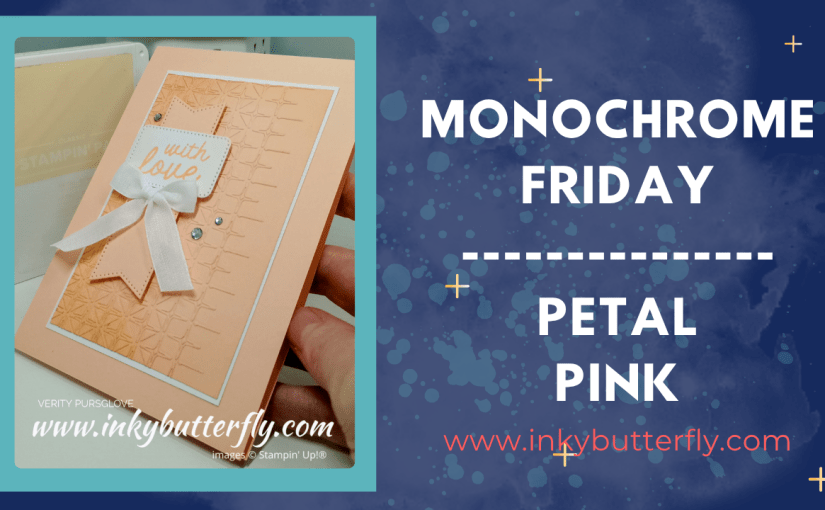 Monochrome Friday – Petal&nbsp;Pink!