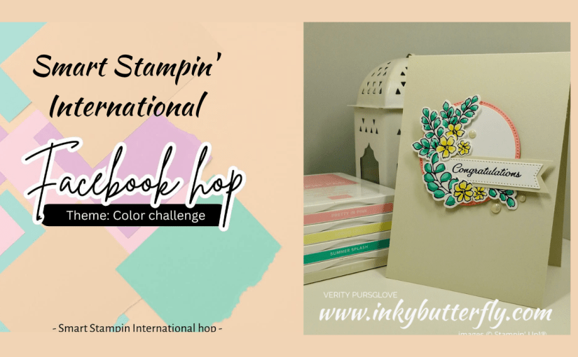 Smart Stampin’ International Facebook Hop – Colour&nbsp;Challenge!