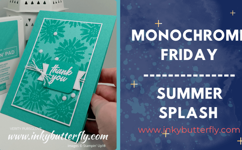 Monochrome Friday – Summer&nbsp;Splash!
