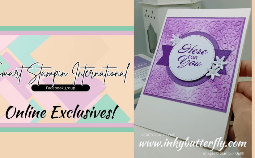 Smart Stampin’ International Facebook hop – Online&nbsp;Exclusives!