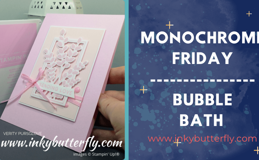 Monochrome Friday – Bubble&nbsp;Bath!