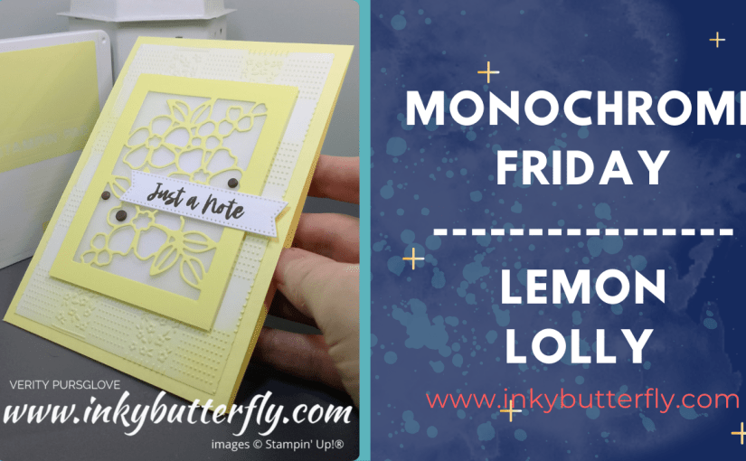 Monochrome Friday – Lemon&nbsp;Lolly!